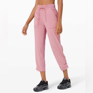 Lululemon | Like New | Beyond the Studio Crop | Pink Taupe | size 6